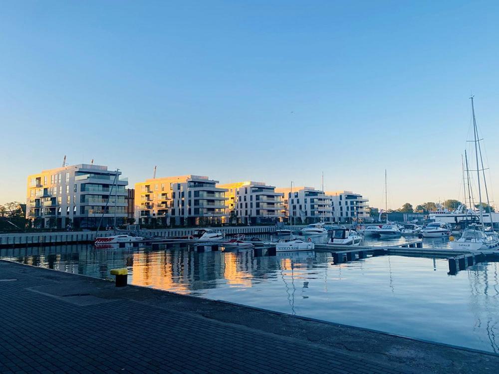 Apartament Gdynia Yacht Park Marina Luksusowy Apartament Nad Morzem Leilighet Eksteriør bilde