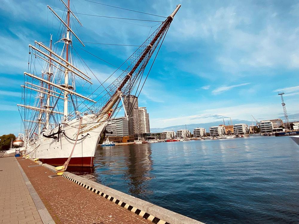 Apartament Gdynia Yacht Park Marina Luksusowy Apartament Nad Morzem Leilighet Eksteriør bilde